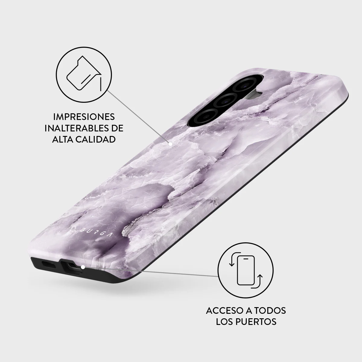 Black Currant - Samsung Galaxy A57 5G Funda - Image 3