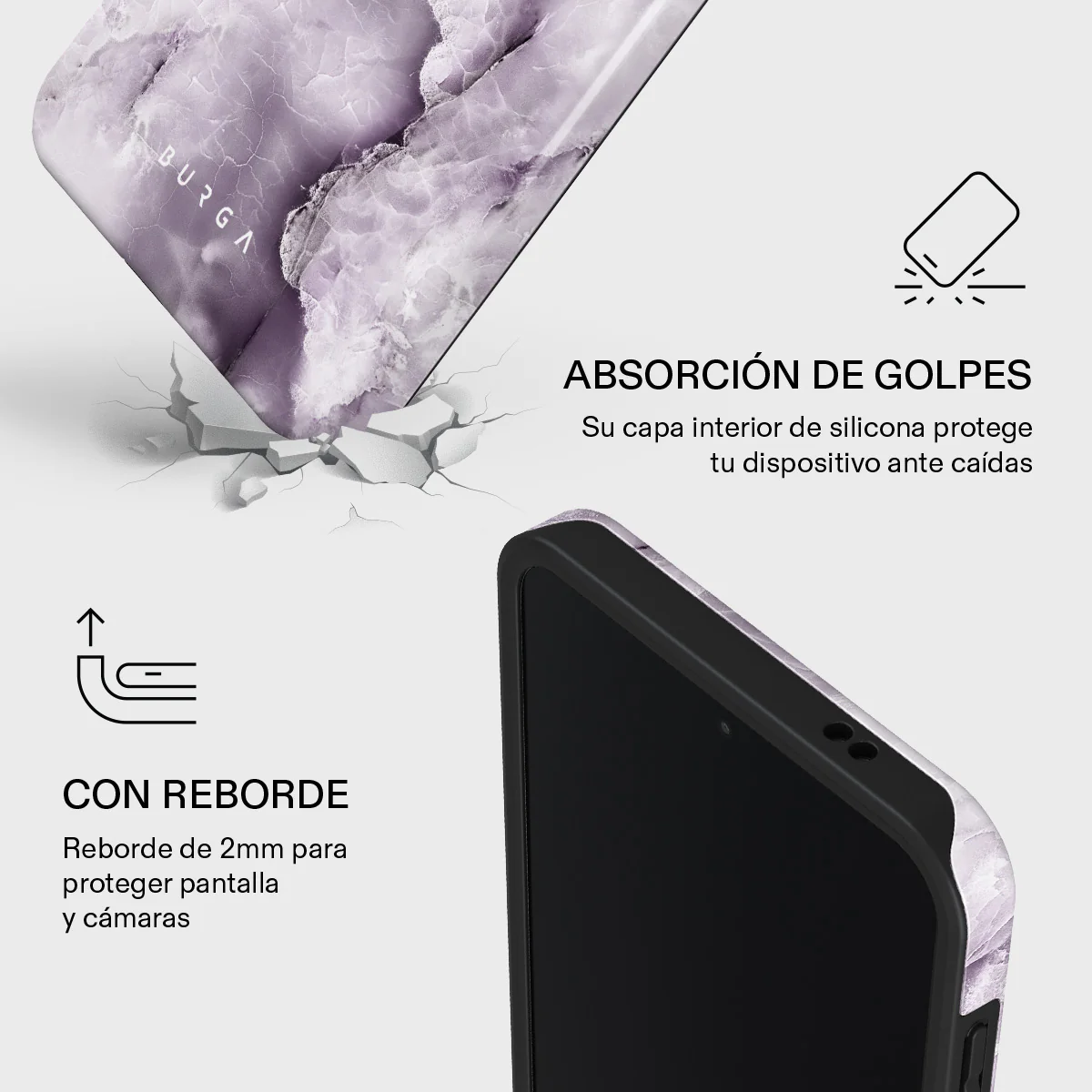 Black Currant - Samsung Galaxy A57 5G Funda - Image 4