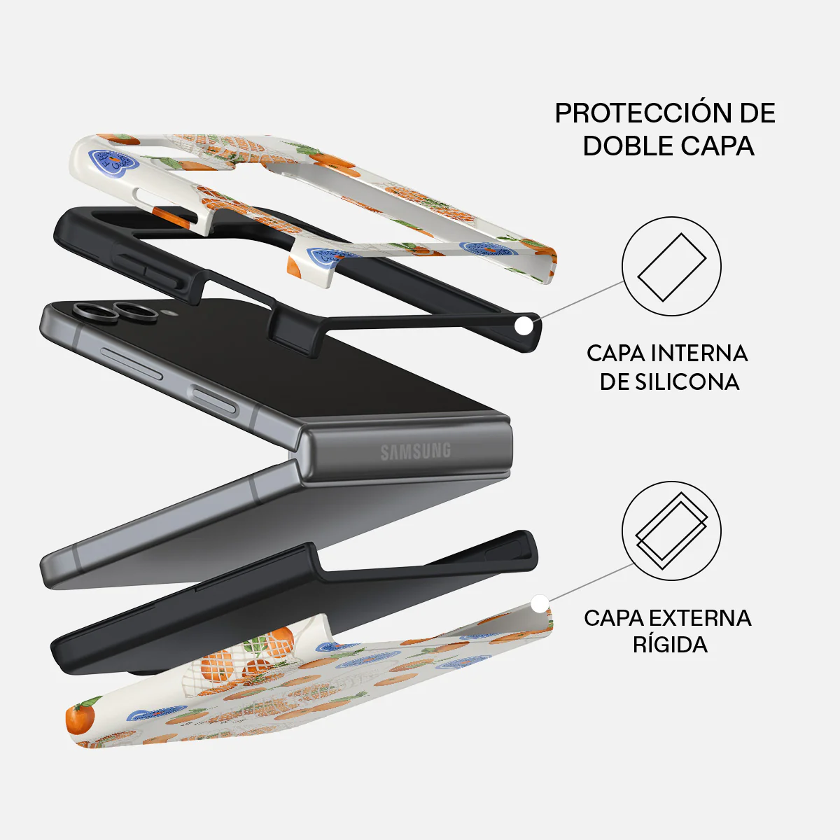 Helios - Samsung Galaxy Z Flip 5 Funda - Image 2