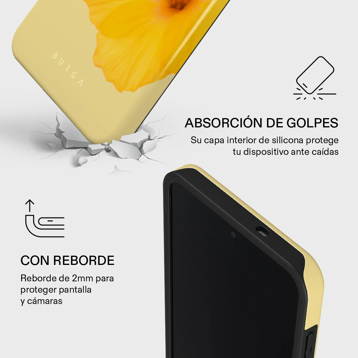 Hibiscus - Samsung Galaxy S25 FE Funda - Image 4
