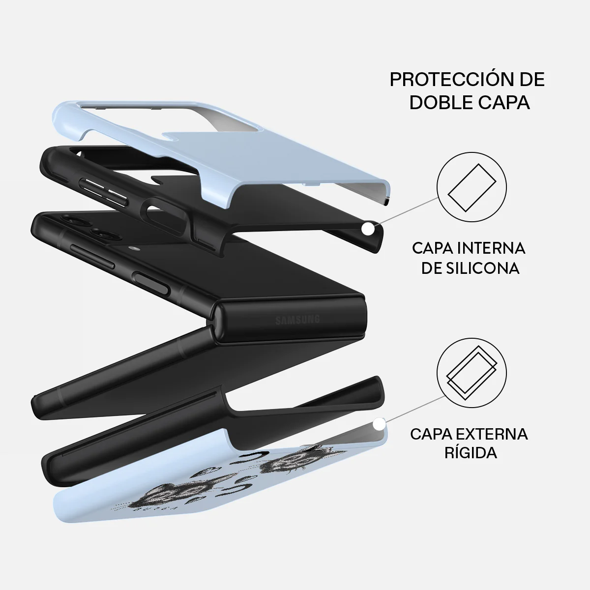 Hocus Pocus - Samsung Galaxy Z Flip 3 Funda - Image 2