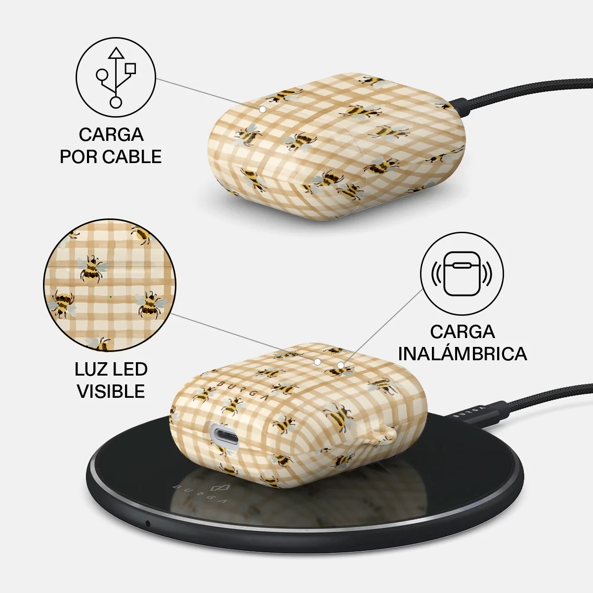 Honeycomb - AirPods Funda - Image 3