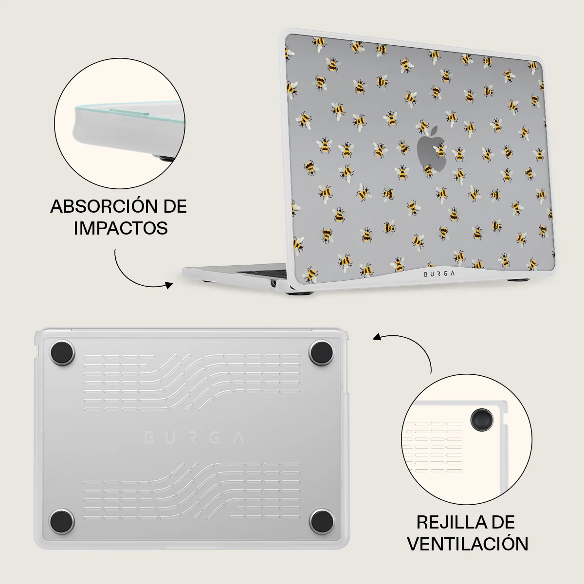 Honeycomb - Funda para Macbook - Image 9