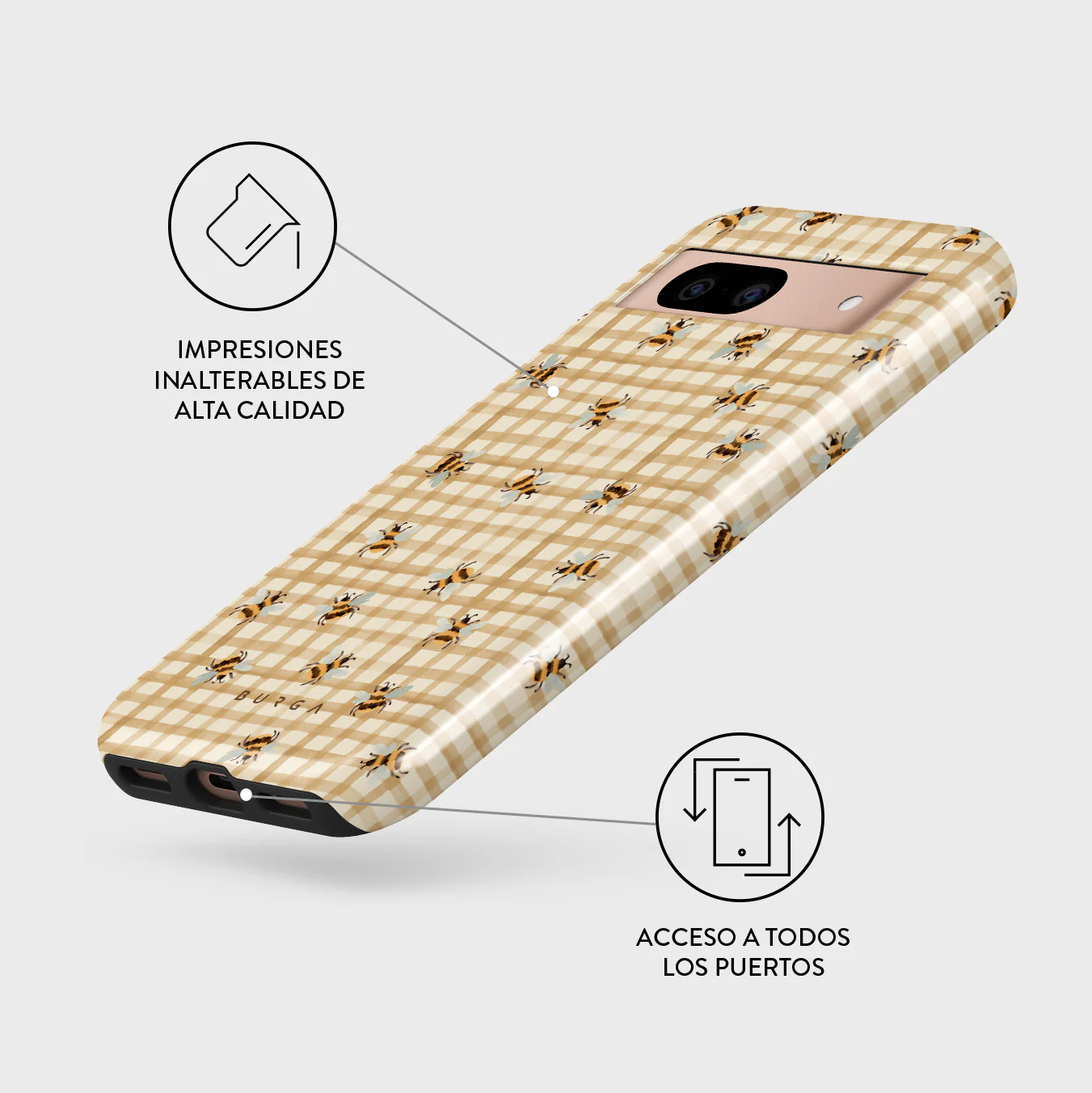 Honeycomb - Google Pixel 8a Funda - Image 3