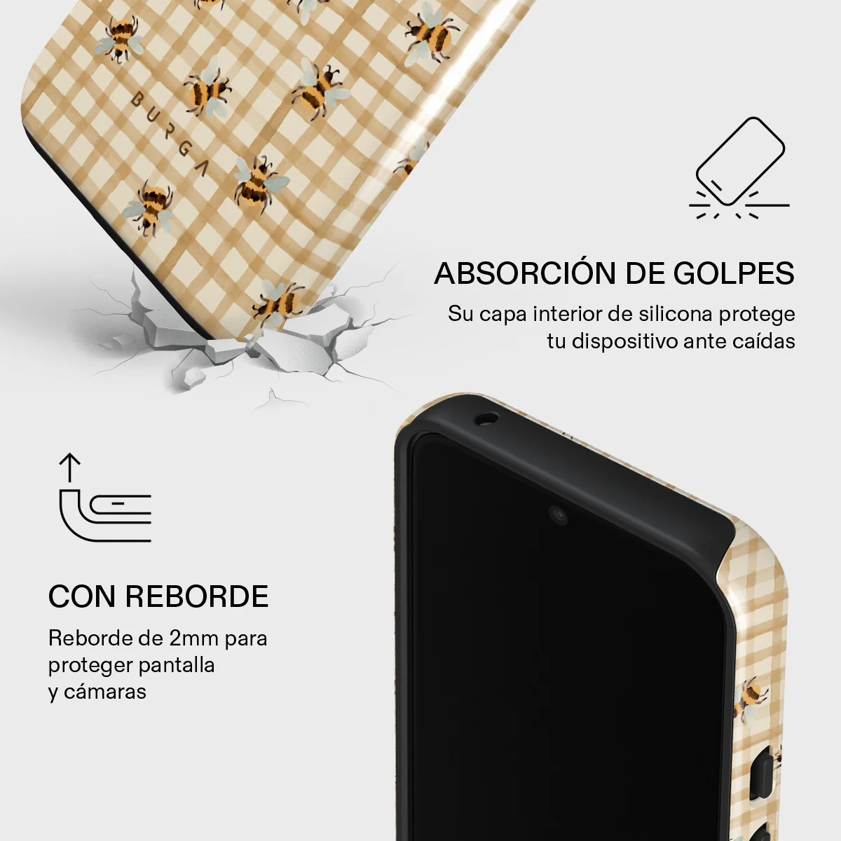 Honeycomb - Google Pixel 8a Funda - Image 4