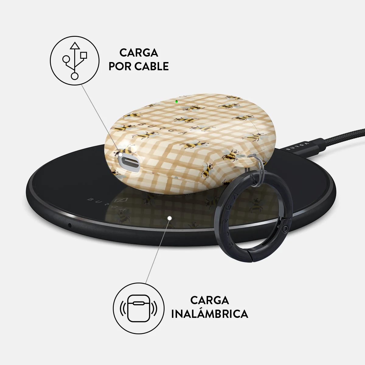 Honeycomb - Google Pixel Buds Pro Funda - Image 3