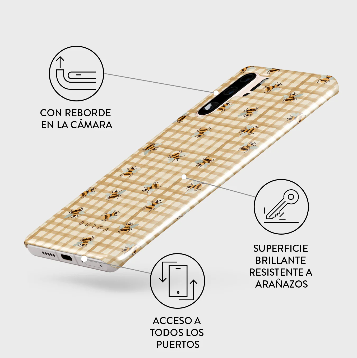 Honeycomb - Huawei P30 Pro Funda - Image 3