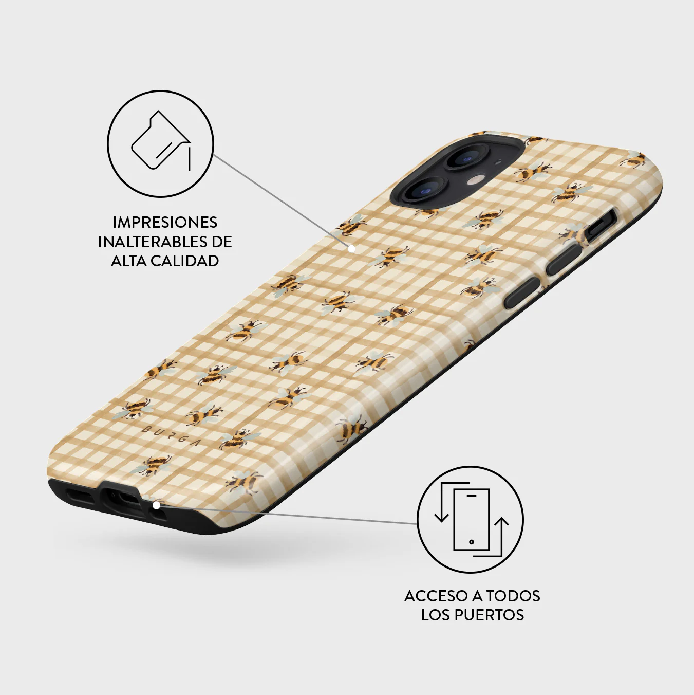 Honeycomb - iPhone 12 Mini Funda - Image 7