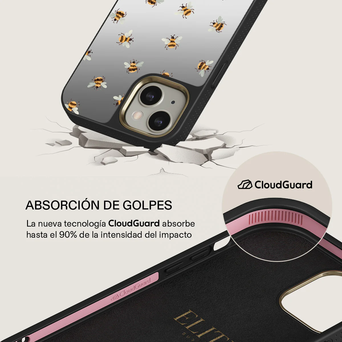 Honeycomb - iPhone 13 Funda - Image 21