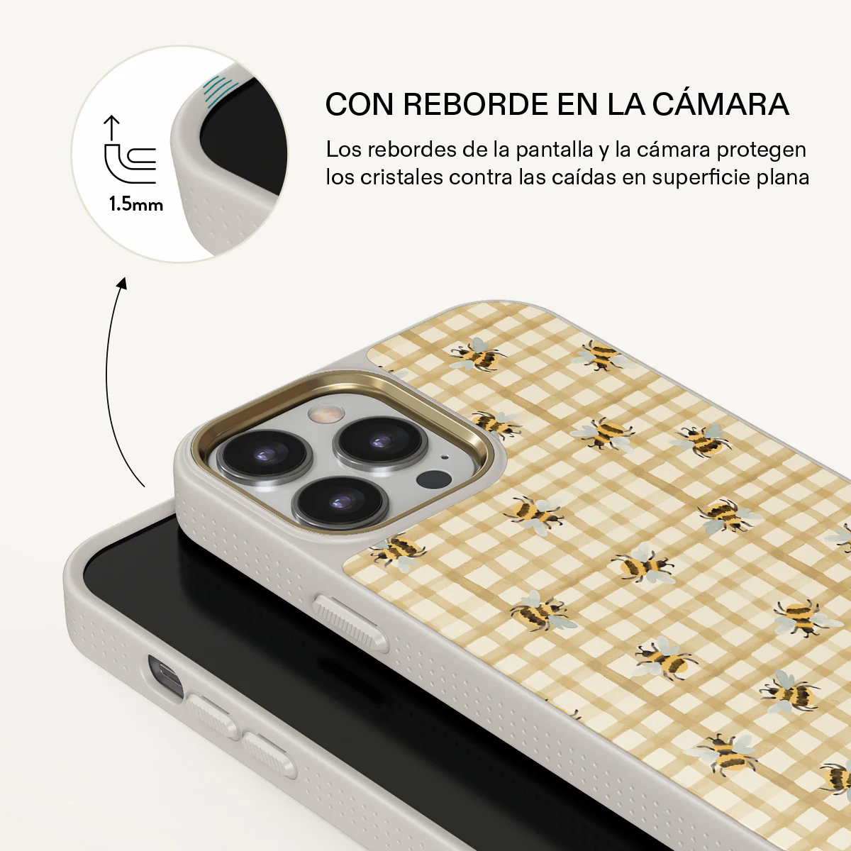 Honeycomb - iPhone 13 Pro Funda - Image 22