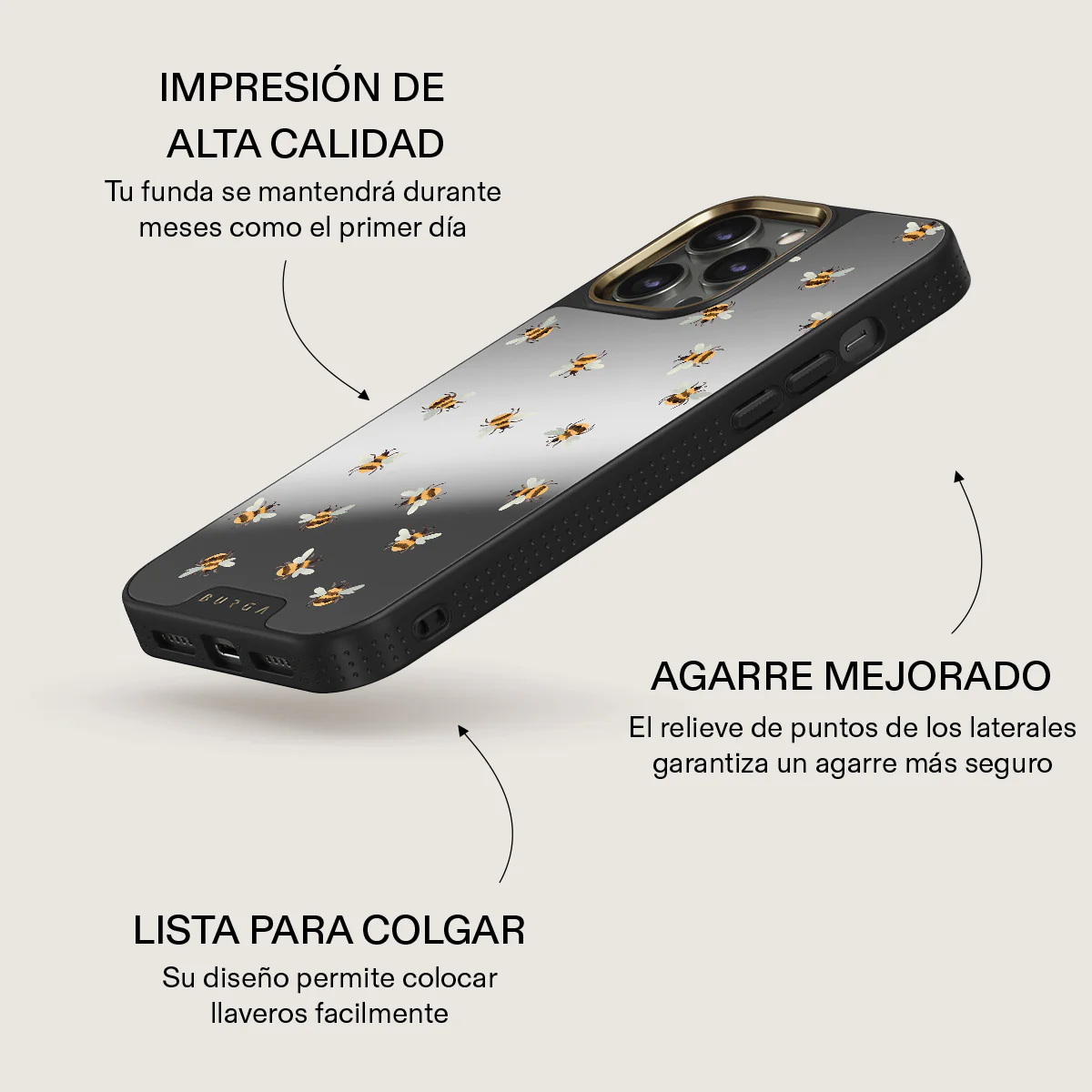 Honeycomb - iPhone 13 Pro Funda - Image 31