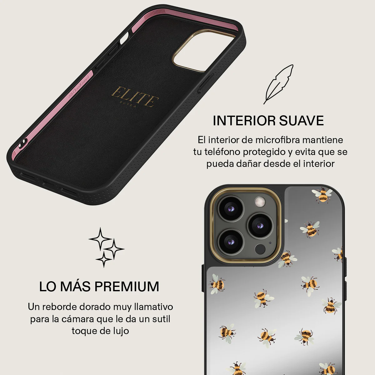 Honeycomb - iPhone 13 Pro Funda - Image 32