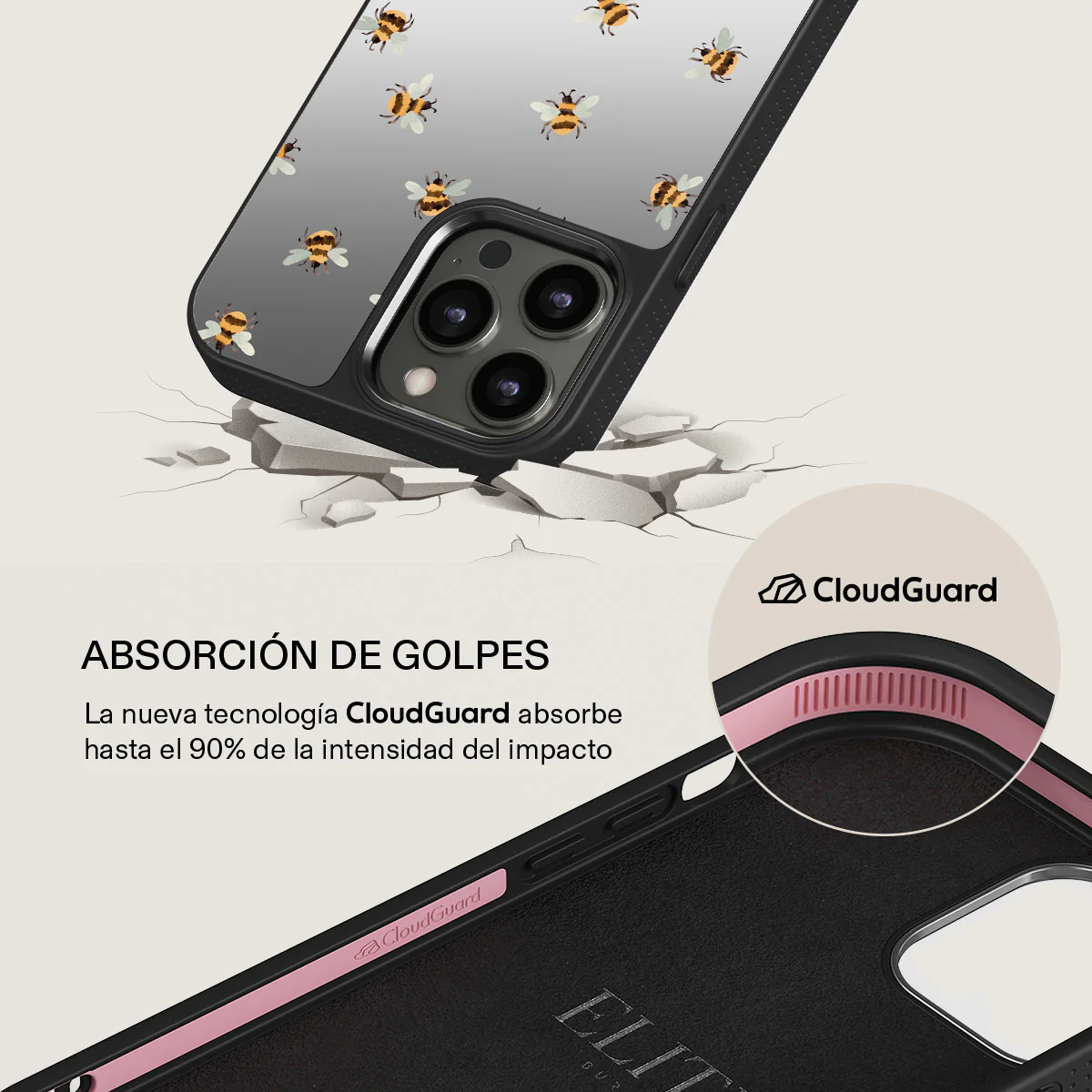 Honeycomb - iPhone 13 Pro Funda - Image 36