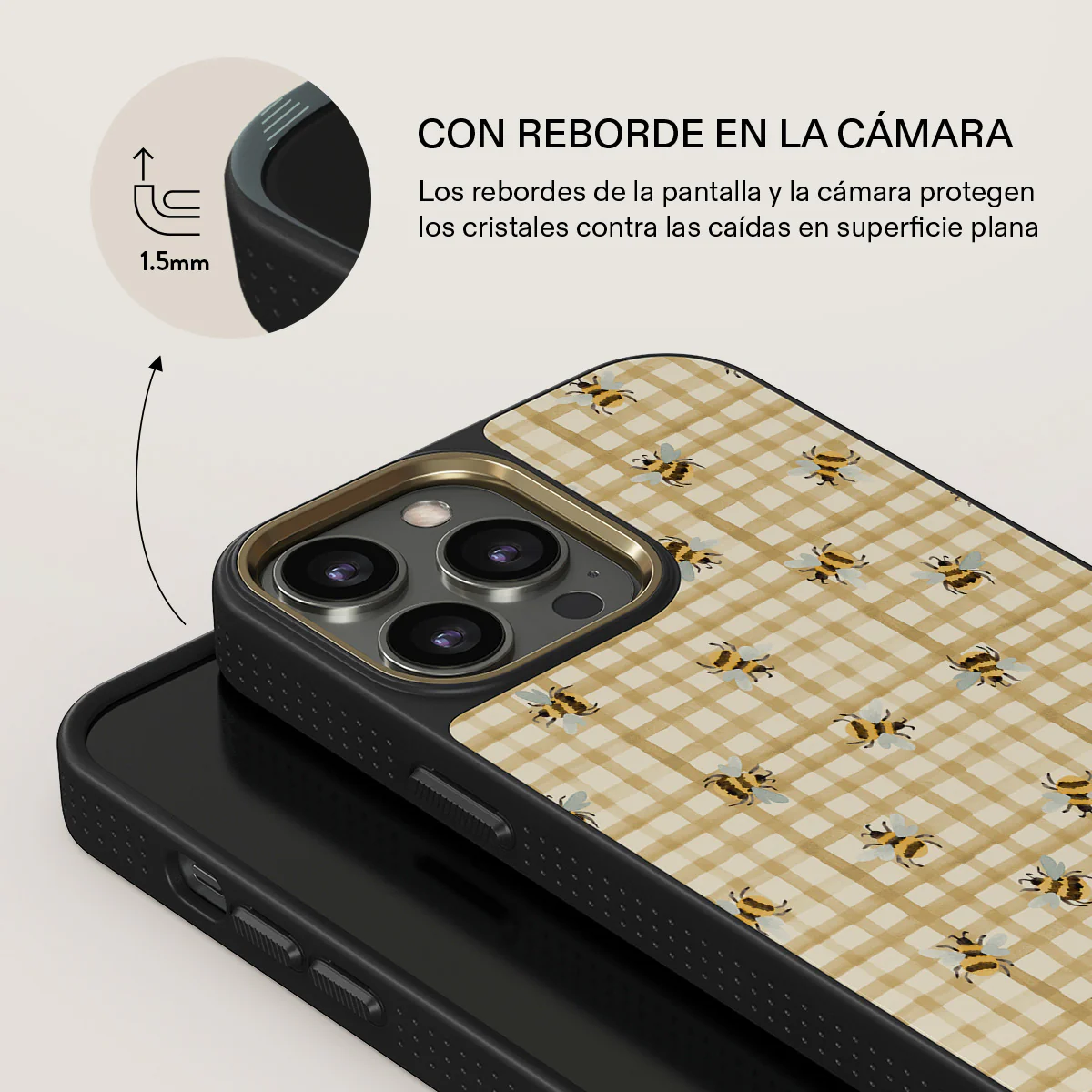 Honeycomb - iPhone 13 Pro Funda - Image 8