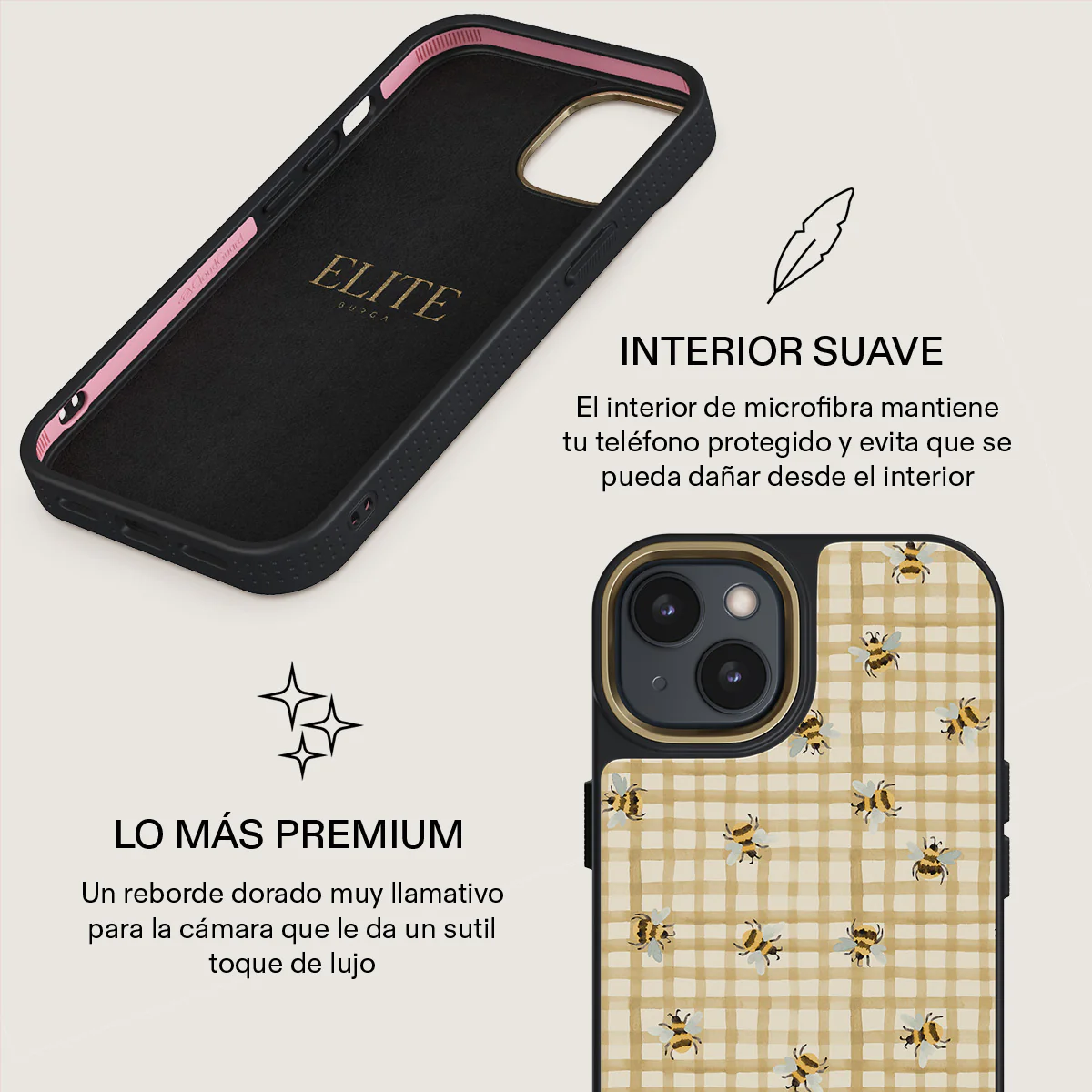 Honeycomb - iPhone 14 Funda - Image 10