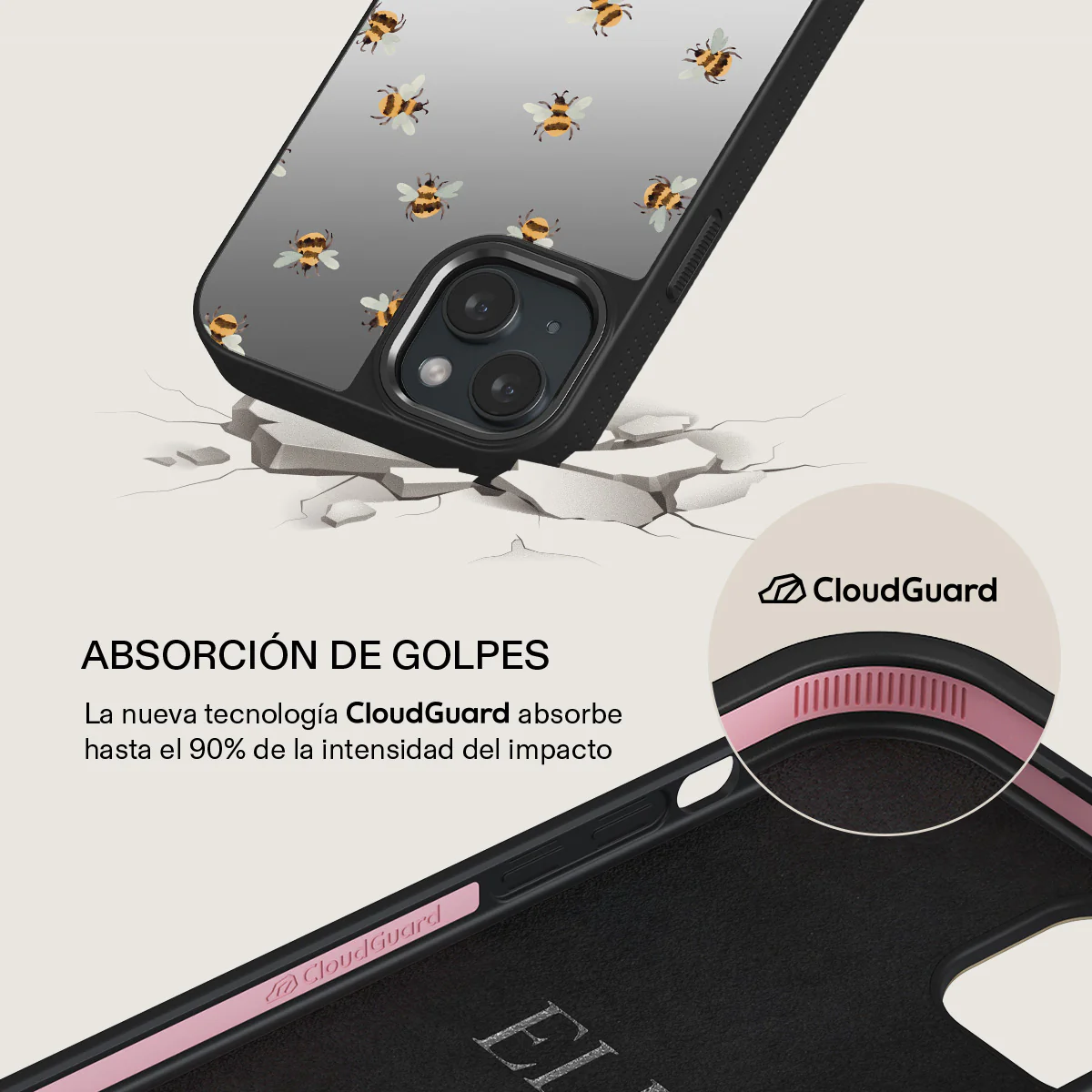 Honeycomb - iPhone 14 Funda - Image 36