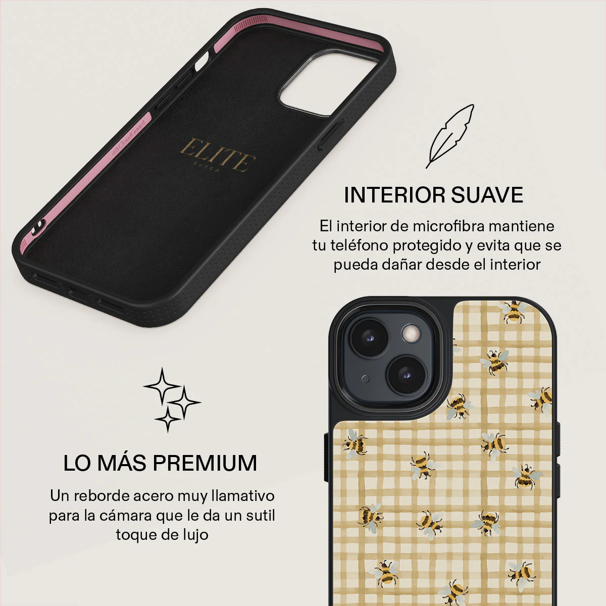 Honeycomb - iPhone 14 Plus Funda - Image 17