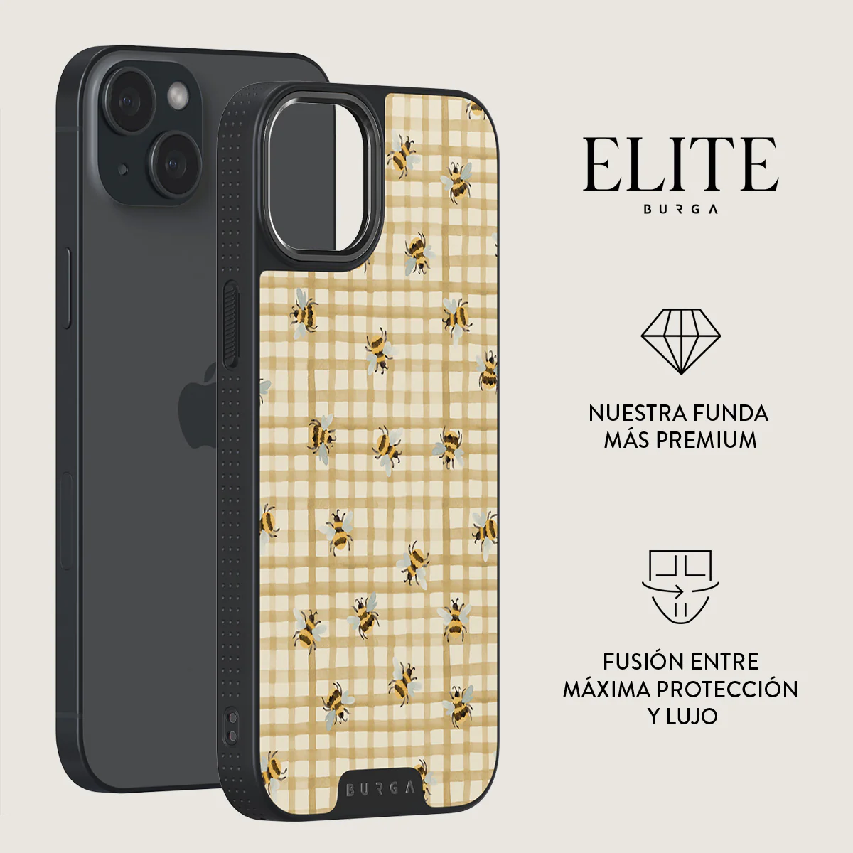 Honeycomb - iPhone 15 Funda - Image 13