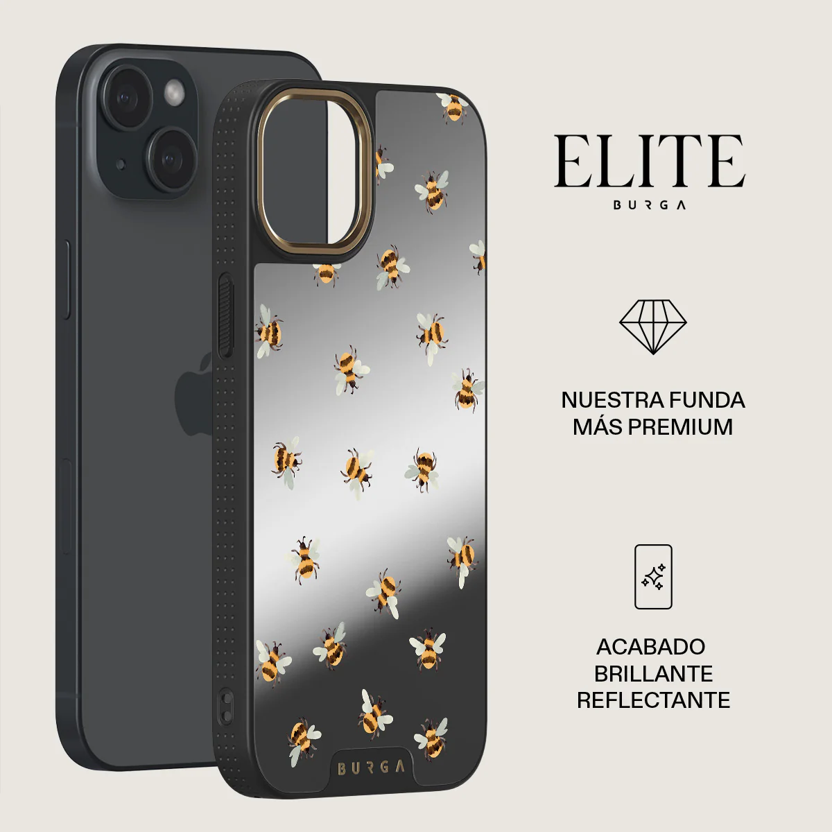 Honeycomb - iPhone 15 Funda - Image 27