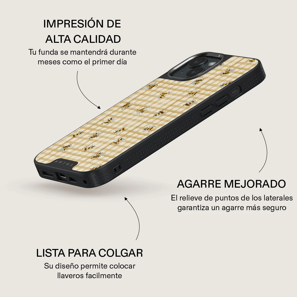 Honeycomb - iPhone 15 Plus Funda - Image 16