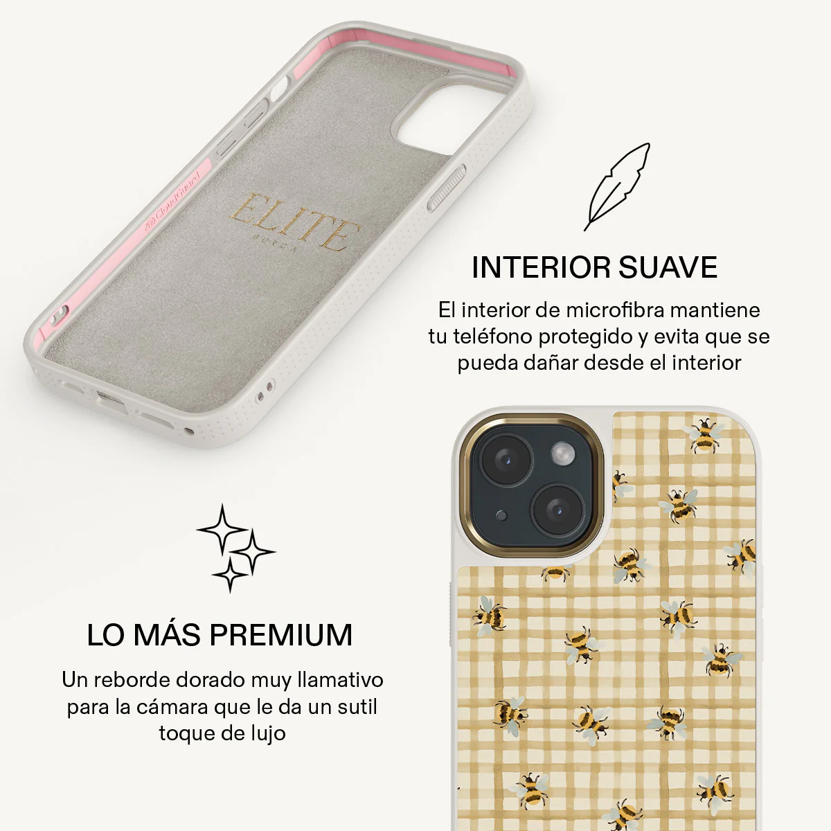 Honeycomb - iPhone 15 Plus Funda - Image 24