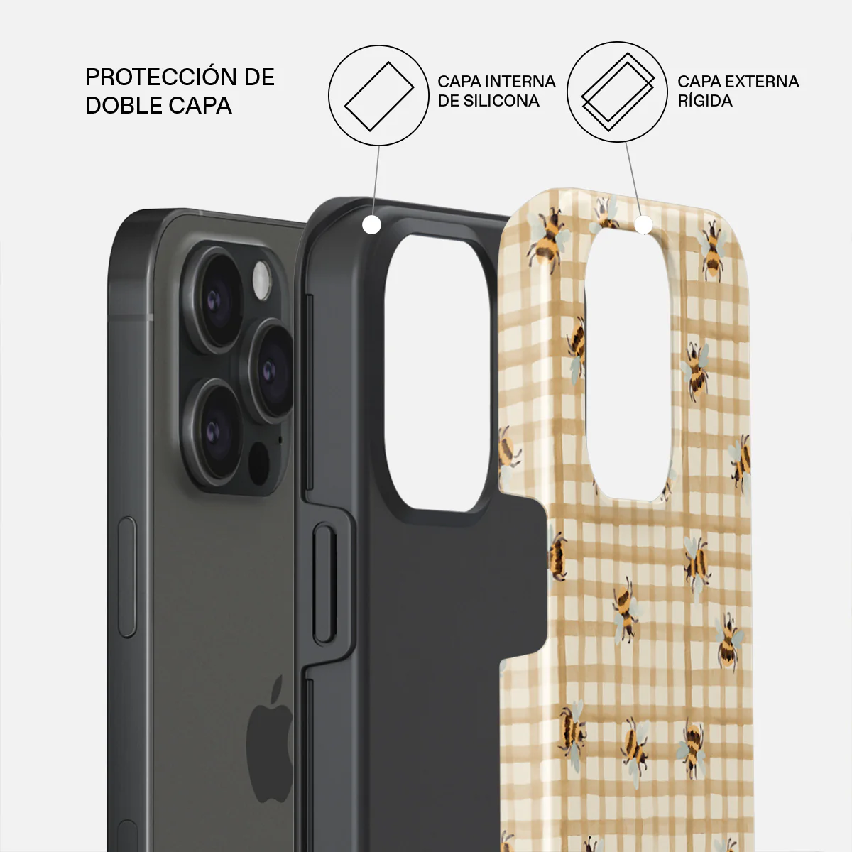 Honeycomb - iPhone 15 Pro Max Funda - Image 2