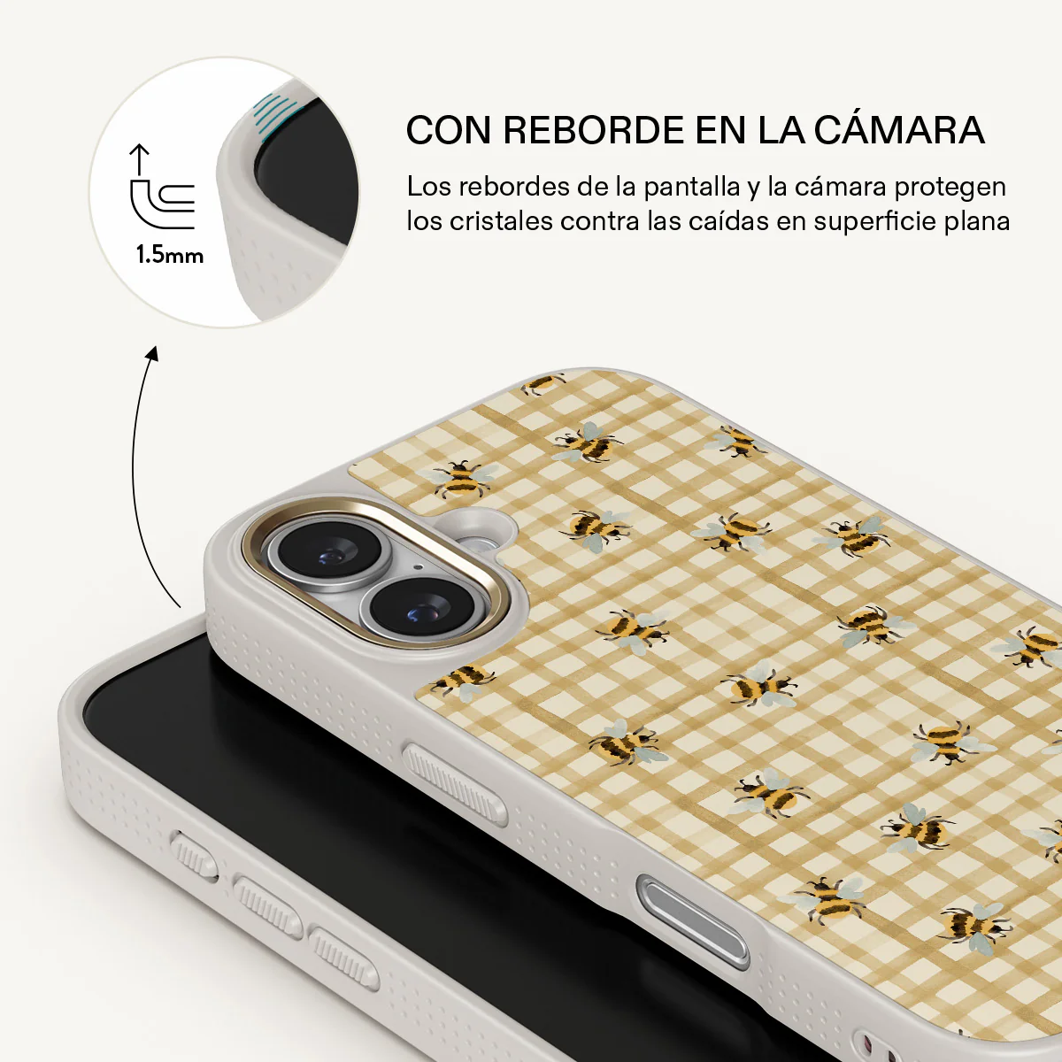Honeycomb - iPhone 16 Funda - Image 23