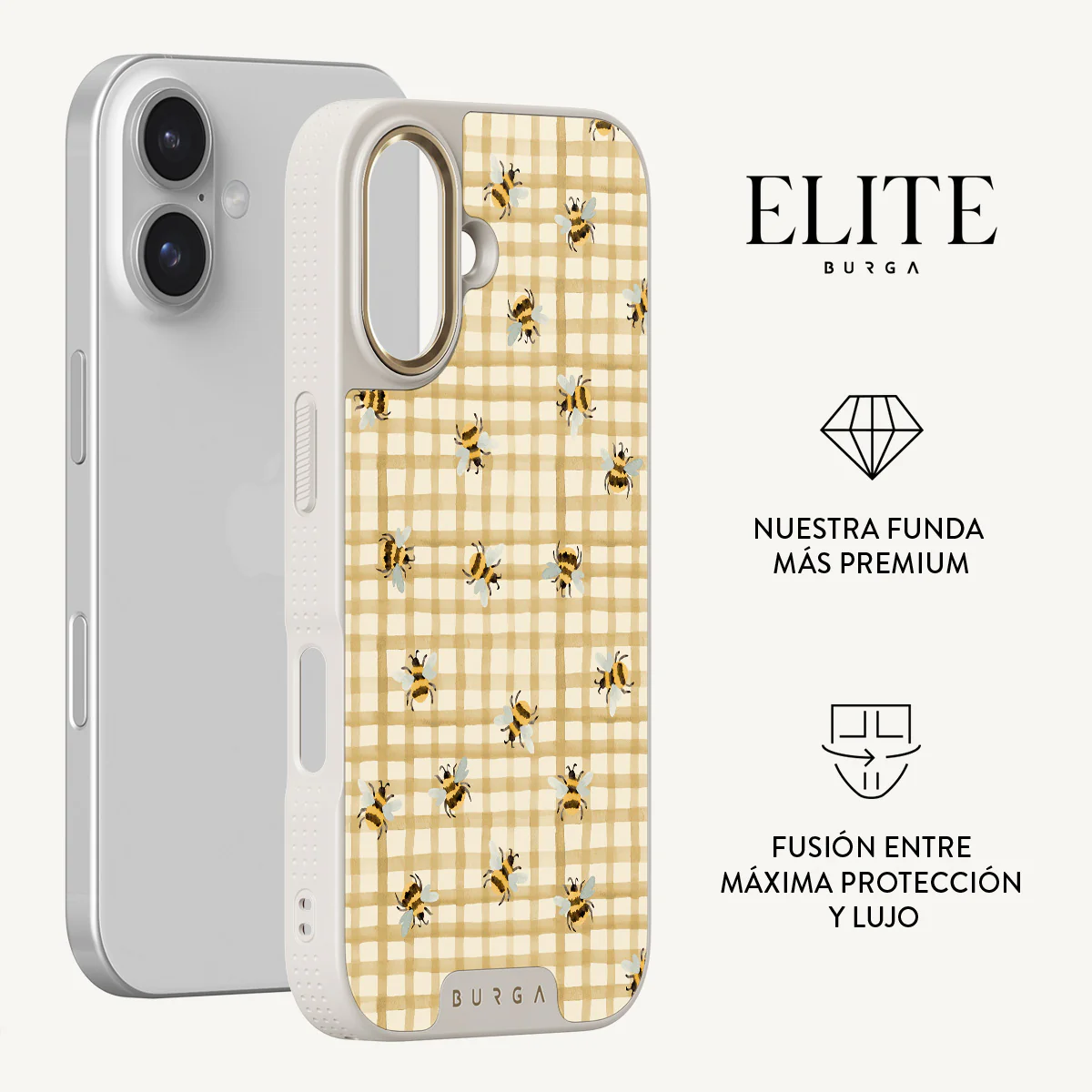 Honeycomb - iPhone 16 Plus Funda - Image 21