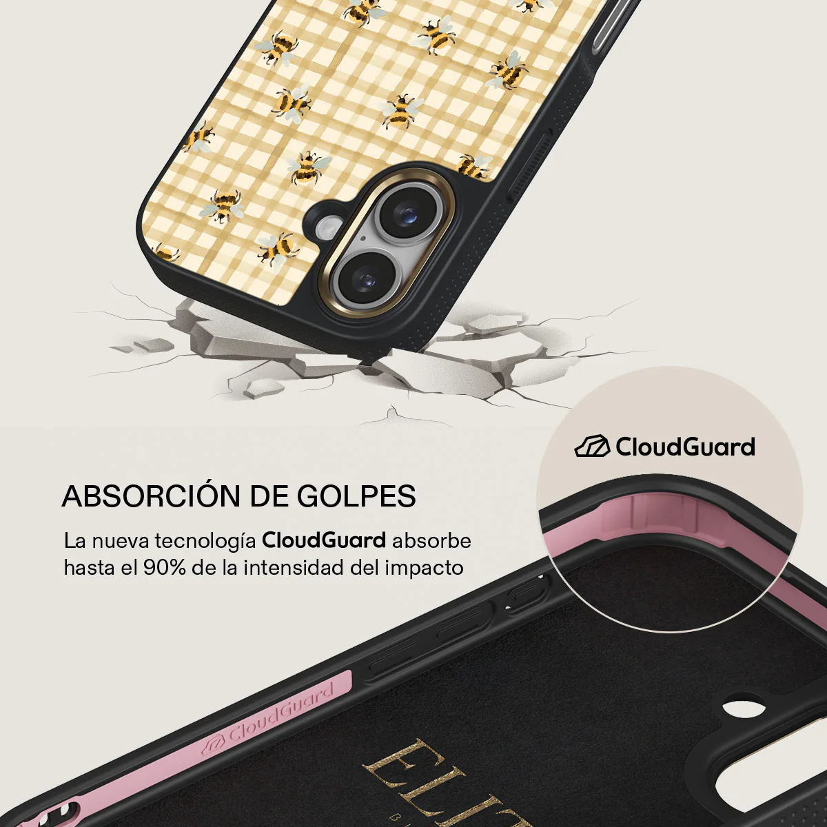 Honeycomb - iPhone 16 Plus Funda - Image 8