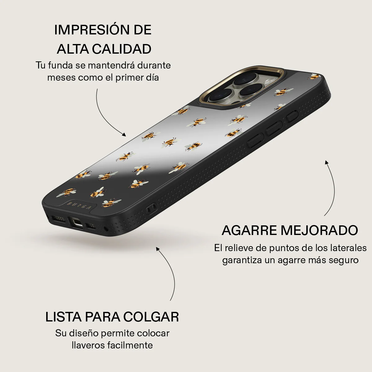 Honeycomb - iPhone 16 Pro Funda - Image 32