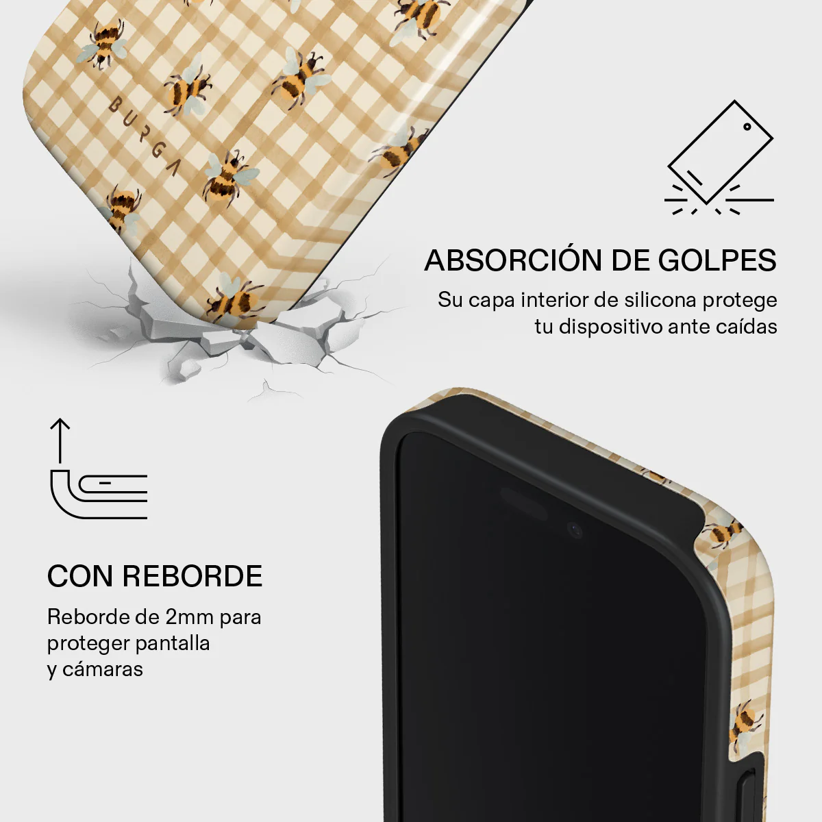 Honeycomb - iPhone 16 Pro Funda - Image 4