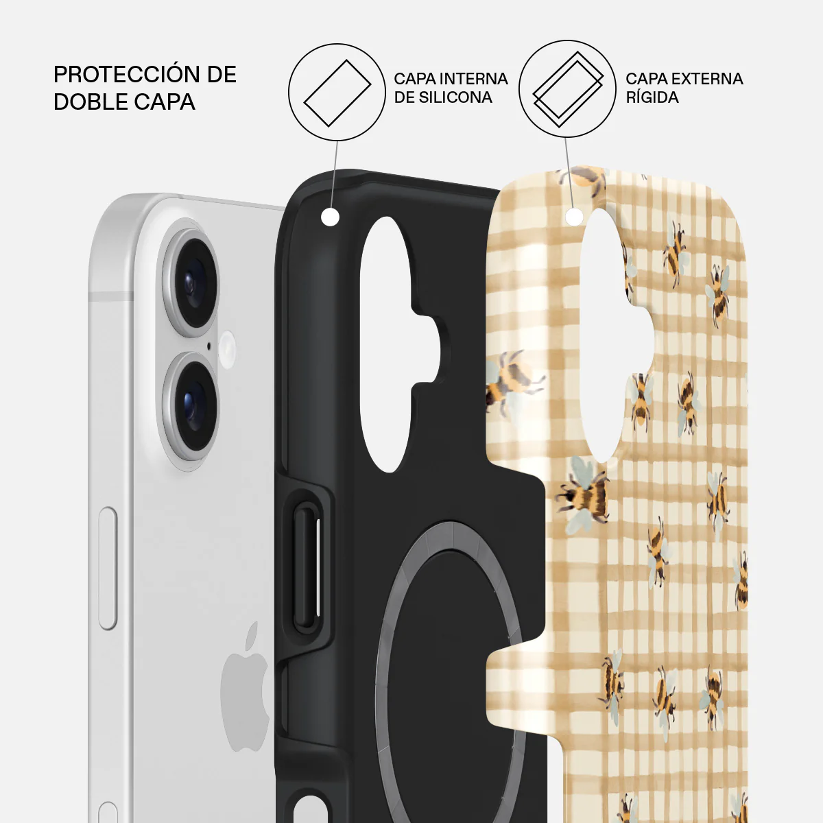 Honeycomb - iPhone 17 Funda - Image 2
