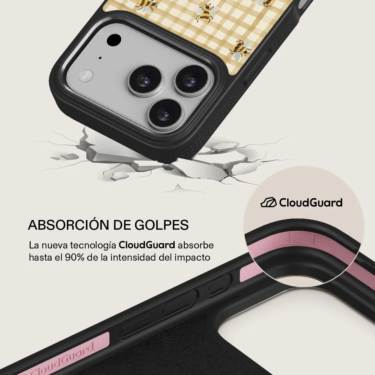 Honeycomb - iPhone 17 Pro Funda - Image 14