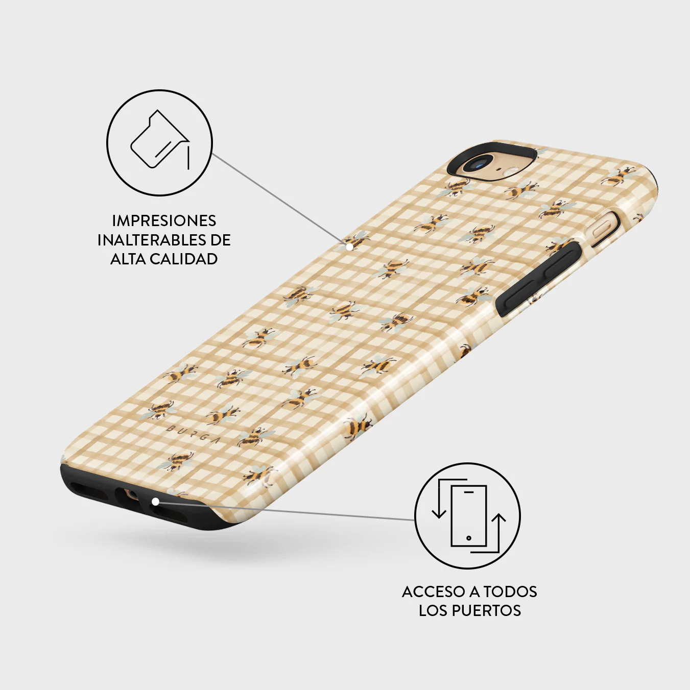 Honeycomb - iPhone 7 / iPhone 8 Funda - Image 7