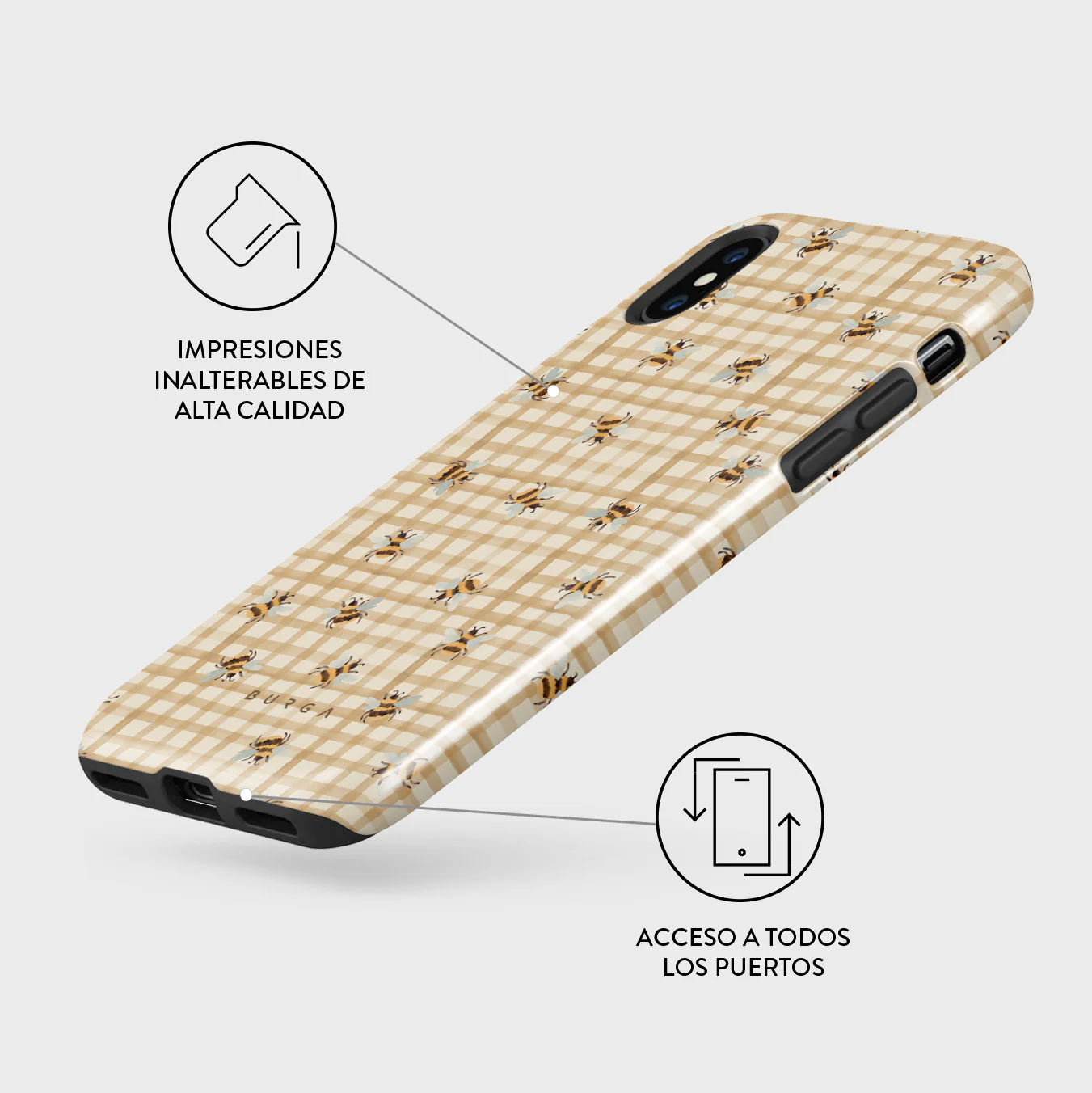 Honeycomb - iPhone X / XS Funda - Image 7