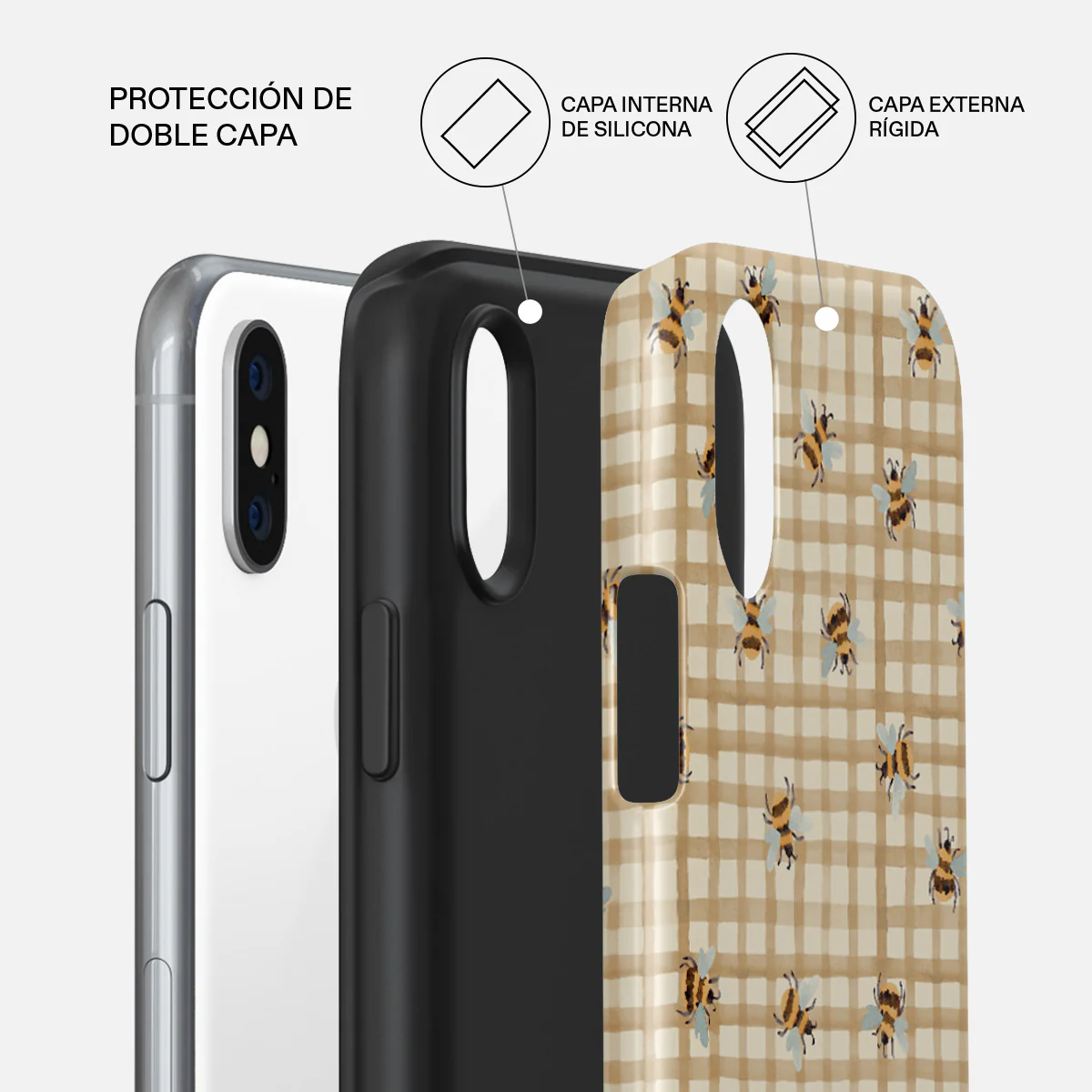 Honeycomb - iPhone XS Max Funda - Image 6