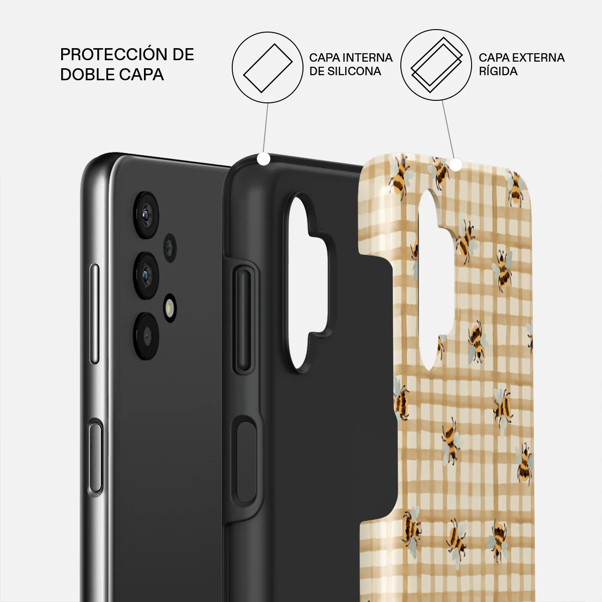 Honeycomb - Samsung Galaxy A32 5G Funda - Image 2