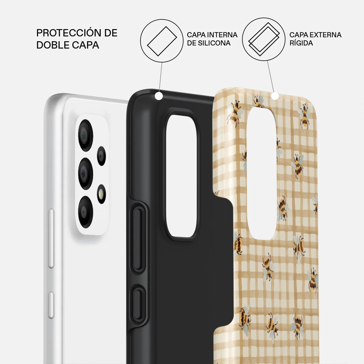 Honeycomb - Samsung Galaxy A33 Funda - Image 2