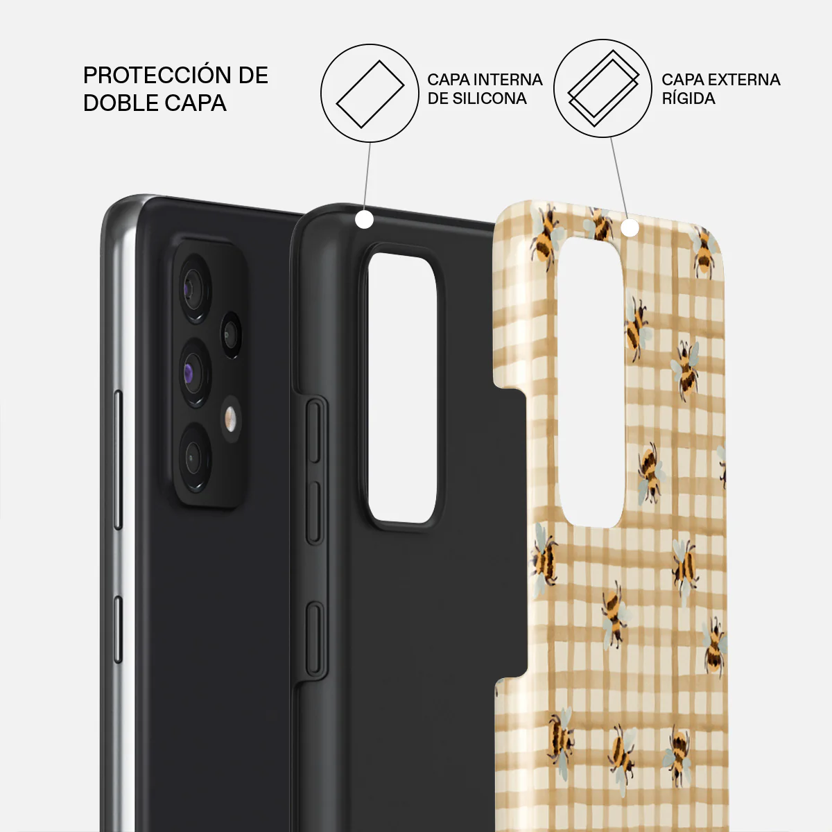 Honeycomb - Samsung Galaxy A52 / A52S 4G / 5G Funda - Image 2