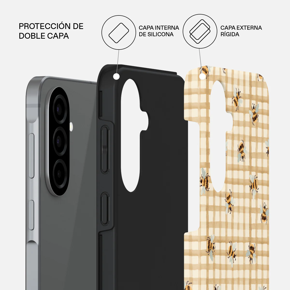 Honeycomb - Samsung Galaxy A57 5G Funda - Image 2