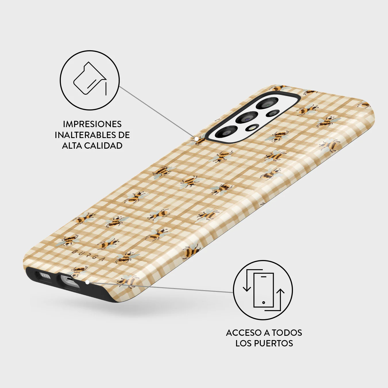 Honeycomb - Samsung Galaxy A73 Funda - Image 3
