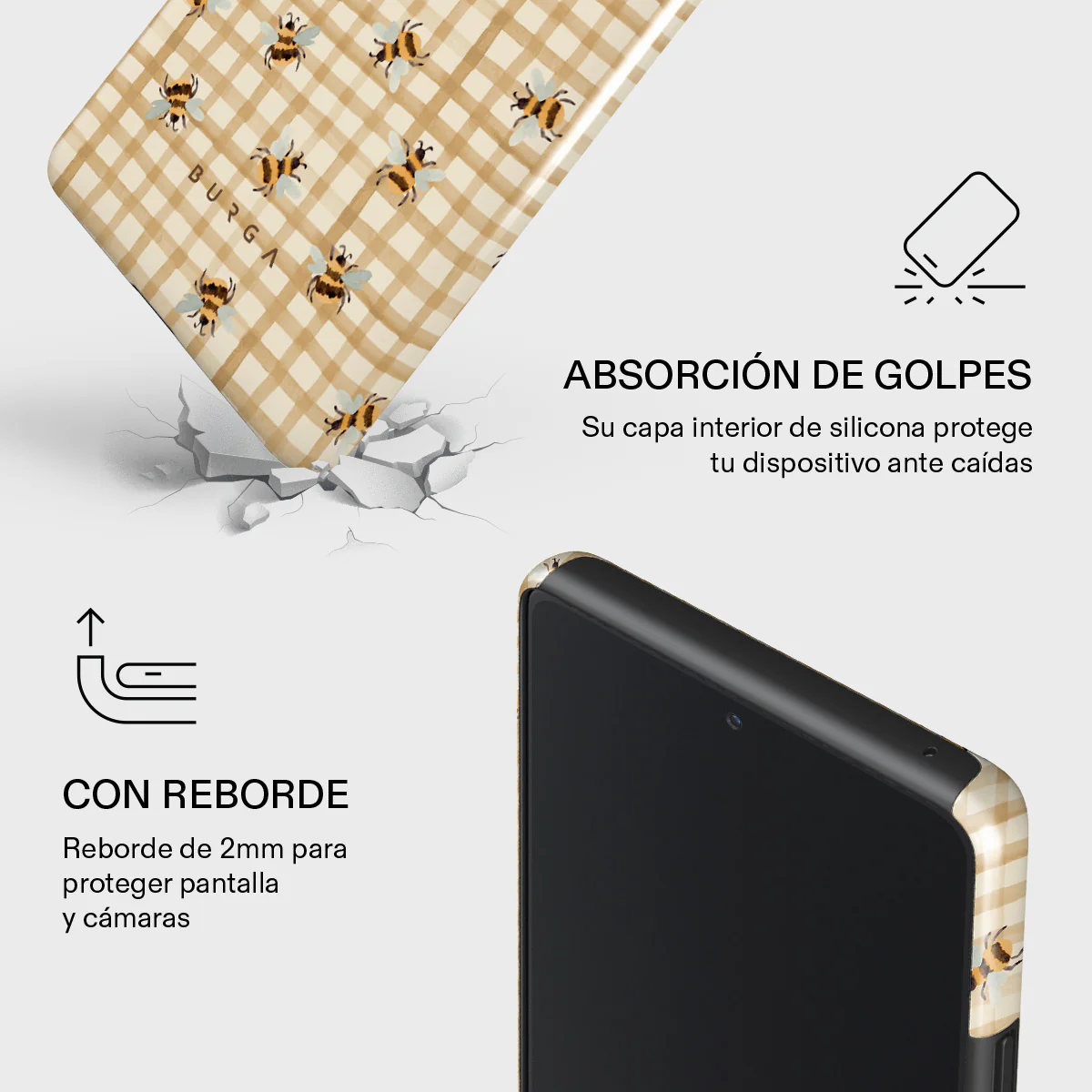 Honeycomb - Samsung Galaxy S10 Lite Funda - Image 4