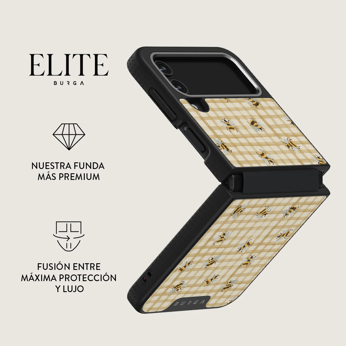 Honeycomb - Samsung Galaxy Z Flip 4 Funda - Image 21