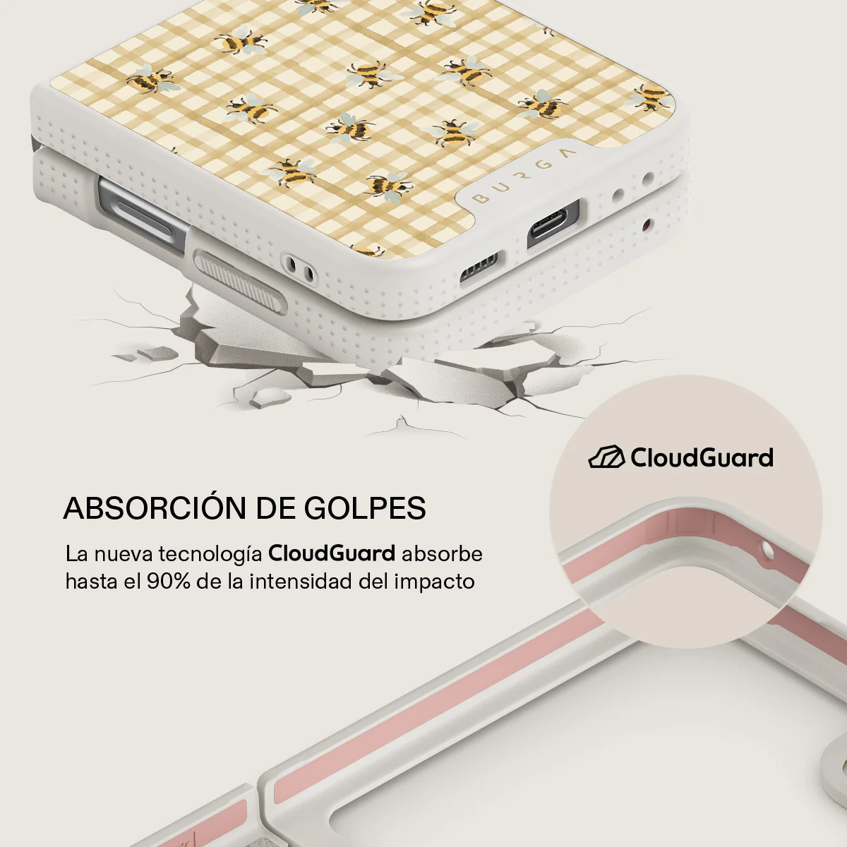 Honeycomb - Samsung Galaxy Z Flip 5 Funda - Image 24