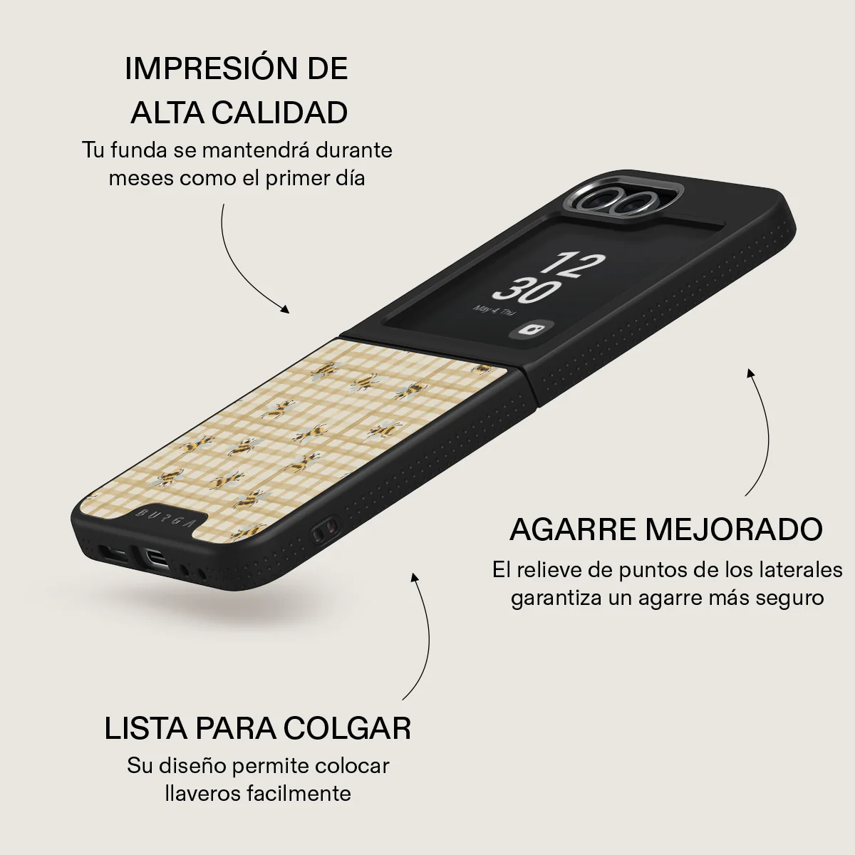 Honeycomb - Samsung Galaxy Z Flip 6 Funda - Image 17