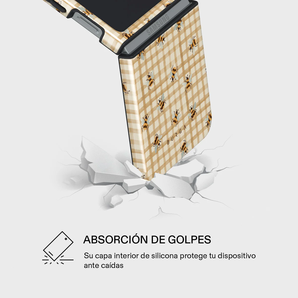 Honeycomb - Samsung Galaxy Z Flip 6 Funda - Image 4