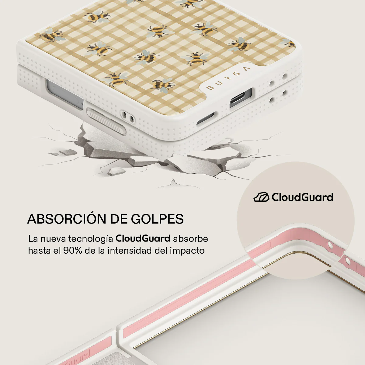 Honeycomb - Samsung Galaxy Z Flip 7 Funda - Image 21