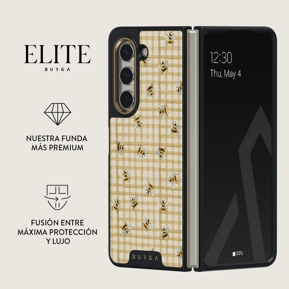 Honeycomb - Samsung Galaxy Z Fold 5 Funda - Image 9