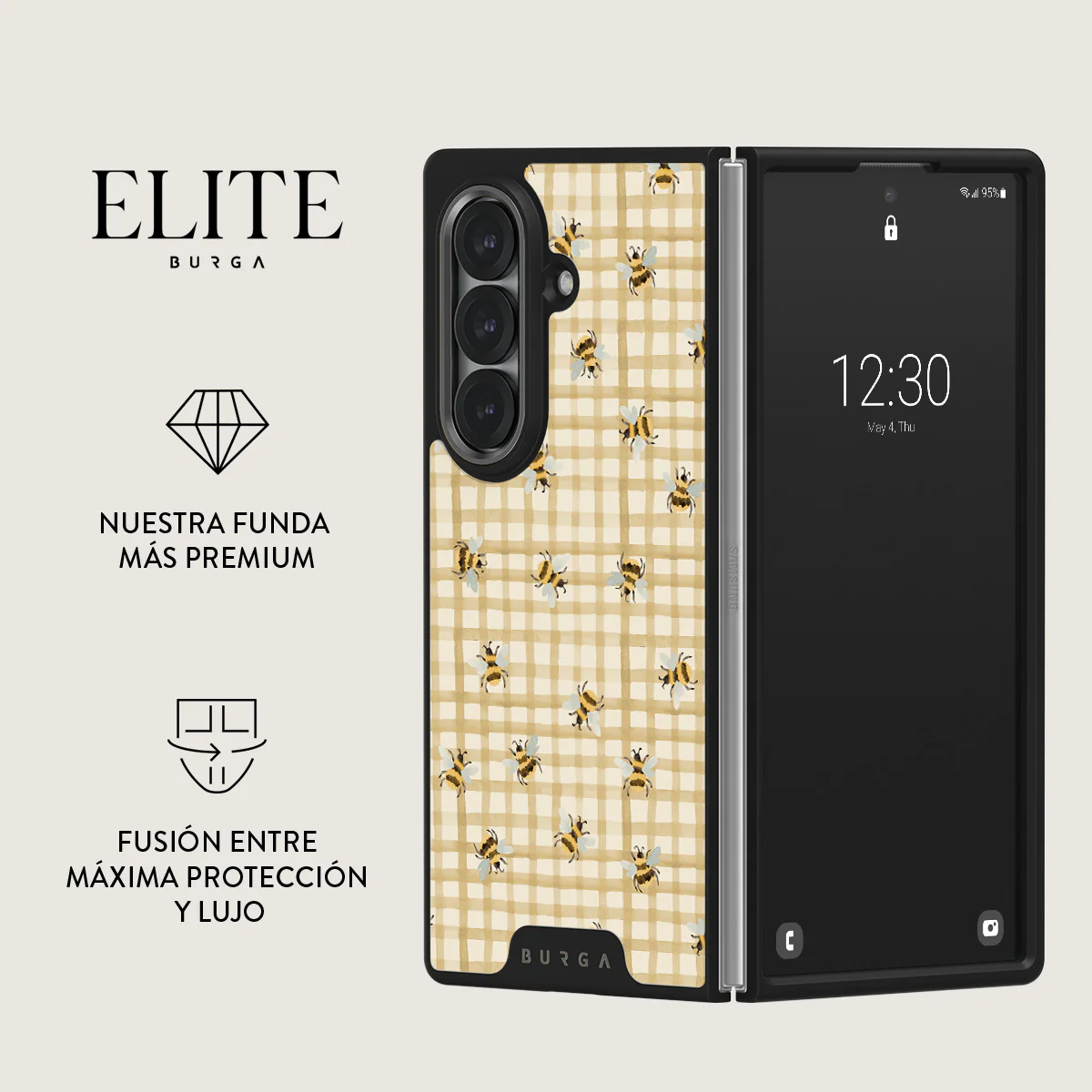 Honeycomb - Samsung Galaxy Z Fold 7 Funda - Image 9
