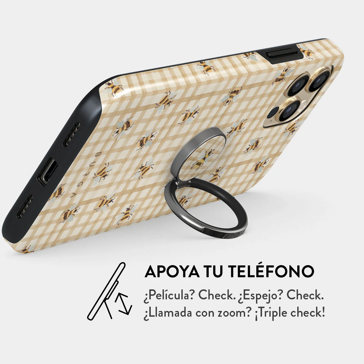 Honeycomb - Anillo Para Móvil Adhesivo - Image 4
